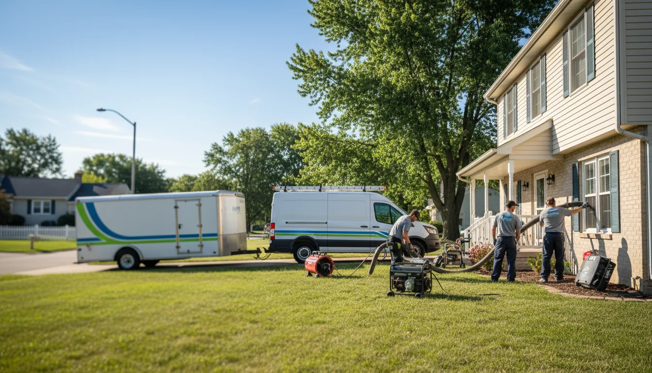 Flooded Basement Restoration And Cleanup With Repair in Mead, NE near me
